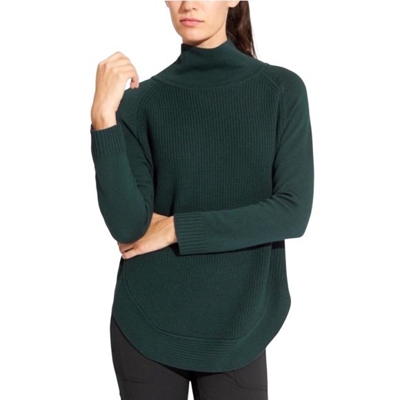 Athleta Ravine Tunic Sweater in Green - Picture 1 of 6